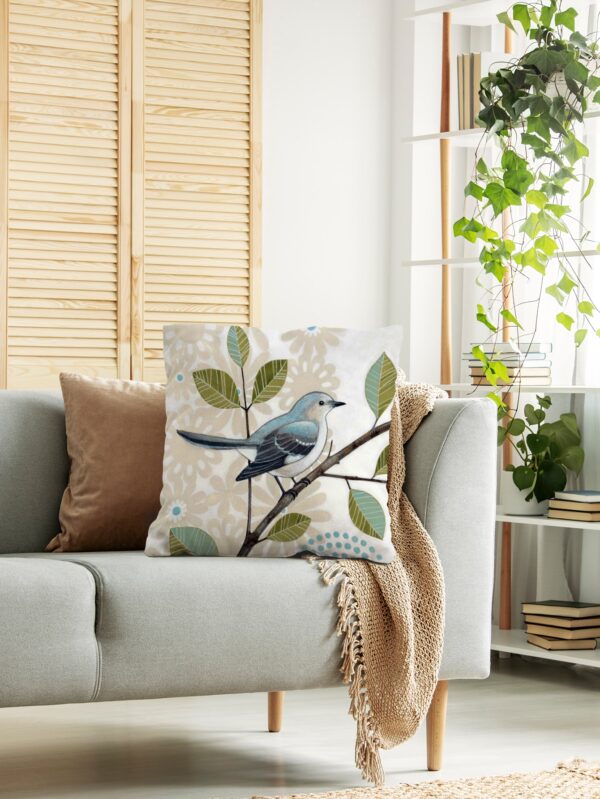 Garden Bird cushion sofa