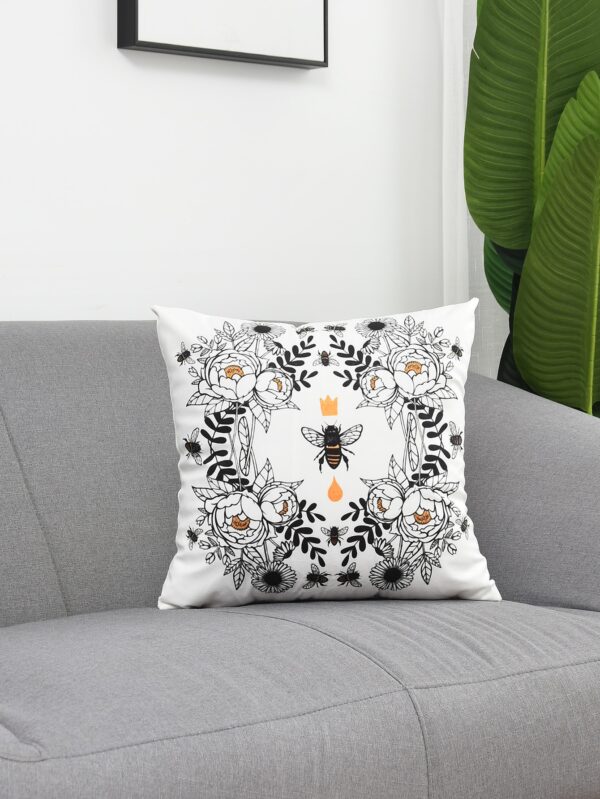 Buzzing Bumblebee cushion