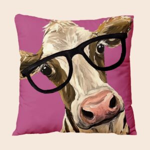 Clever cow cushion