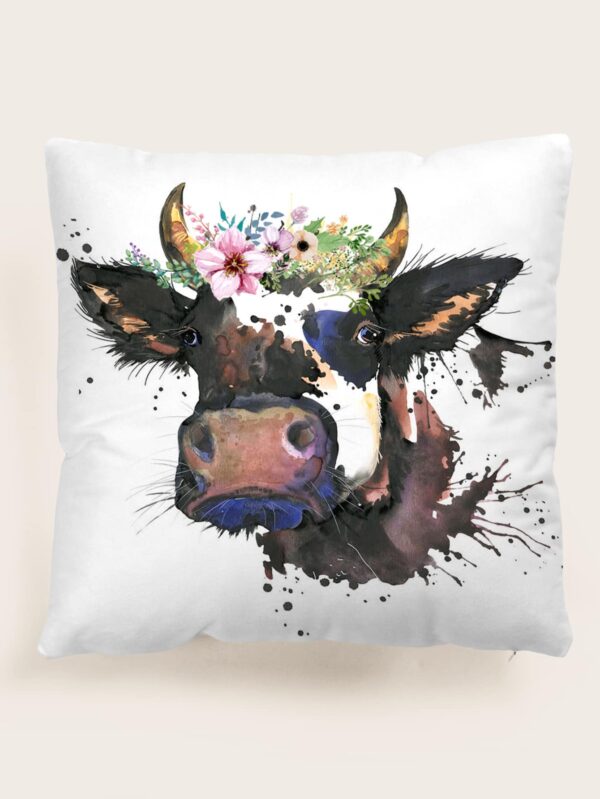 Daisy Cow Cushion Cover 45cm x 45cm