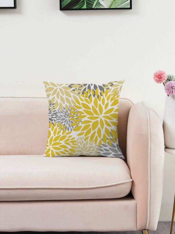 Funky floral cushion sofa