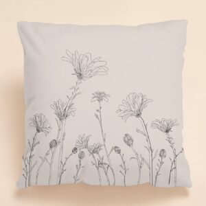 Meadow flower cushion