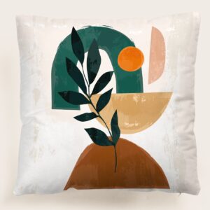 Mountain olive cushion cover