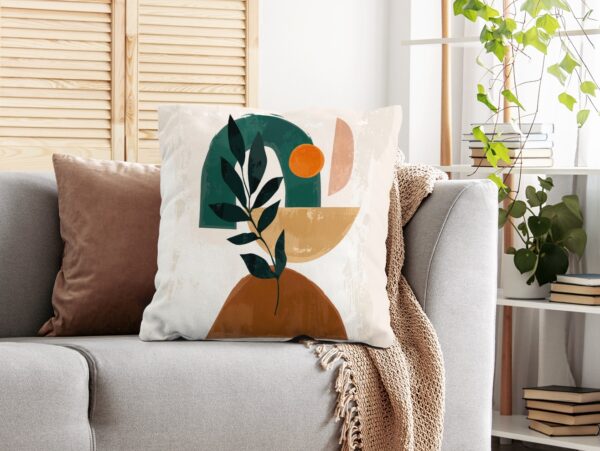 Mountain olive cushion cover sofa