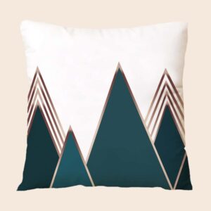 Mountain peak cushion cover